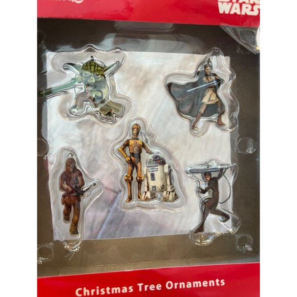 HALLMARK STAR WARS - Christmas Tree Ornaments,‎ set of 5 - Year 2013 Clone Wars - Picture 5 of 5
